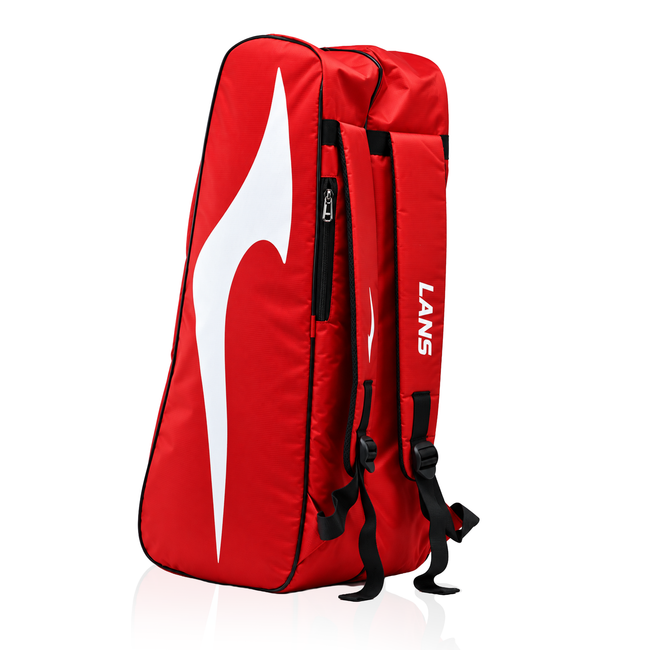 LANS Fushion Badminton Kit Bag (Red)