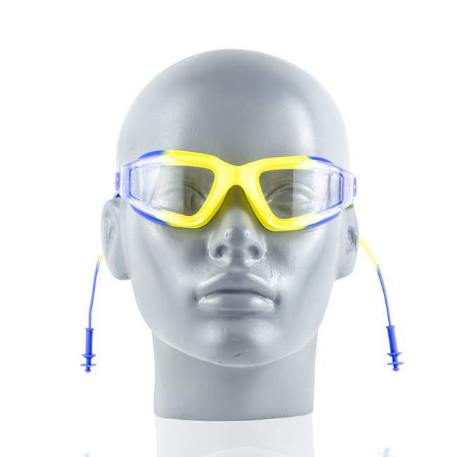 Swimming Goggles - Lime/Blue