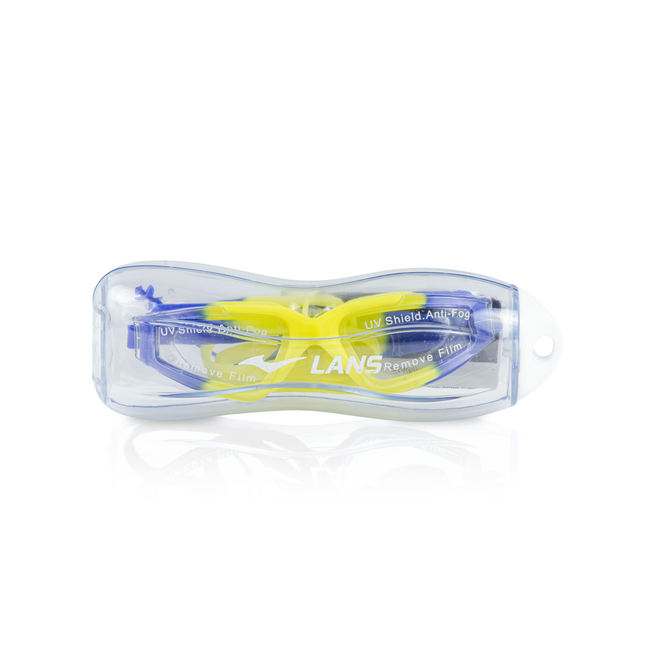Swimming Goggles - Lime/Indigo